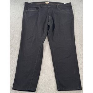 Weatherproof Vintage Jeans Mens 46x29 Black Vintage Regular Taper Big